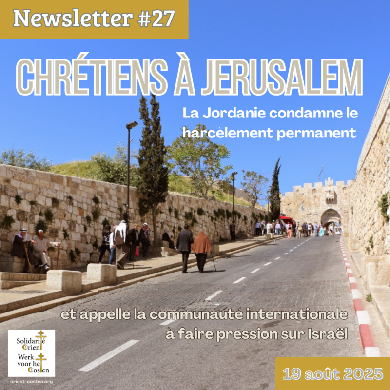 soutien chrétiens à Jérusalem